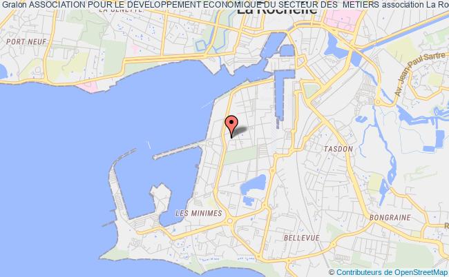 plan association Association Pour Le Developpement Economique Du Secteur Des  Metiers La    Rochelle
