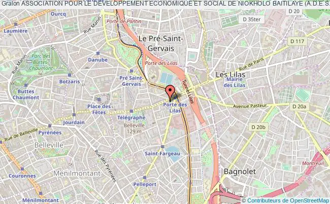 plan association Association Pour Le Developpement Economique Et Social De Niokholo Baitilaye (a.d.e.s.n.b) Paris