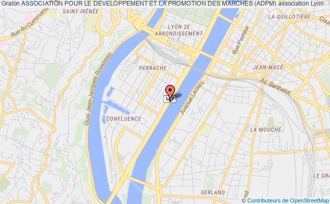 plan association Association Pour Le Developpement Et La Promotion Des Marches (adpm) Lyon Cedex 02