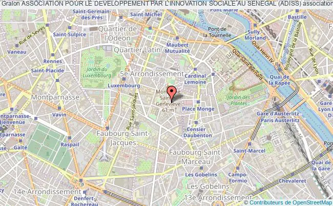 plan association Association Pour Le Developpement Par L'innovation Sociale Au Senegal (adiss) Paris