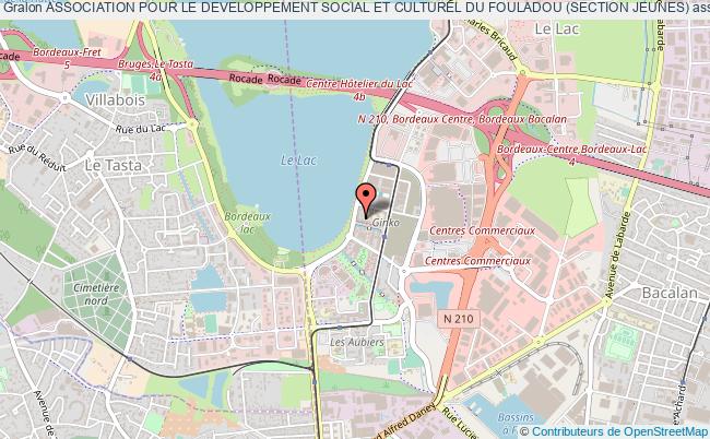 plan association Association Pour Le Developpement Social Et Culturel Du Fouladou (section Jeunes) Bordeaux