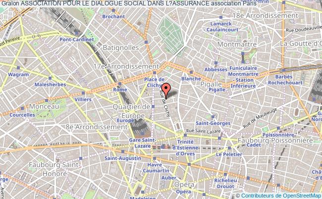 plan association Association Pour Le Dialogue Social Dans L?assurance Paris