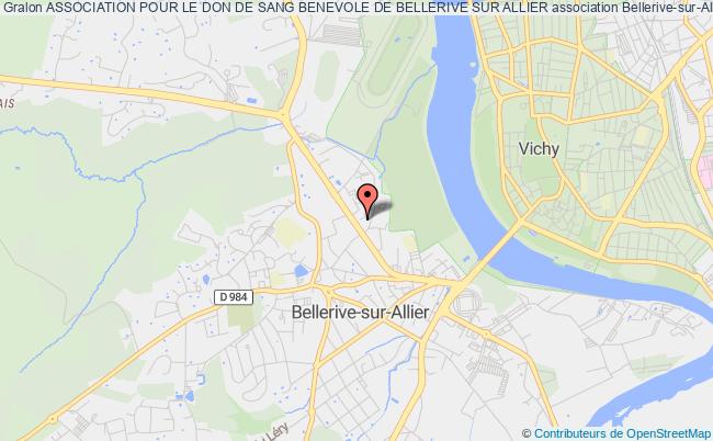 ASSOCIATION POUR LE DON DE SANG BENEVOLE DE BELLERIVE SUR ALLIER