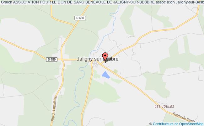 plan association Association Pour Le Don De Sang Benevole De Jaligny-sur-besbre Jaligny-sur-Besbre
