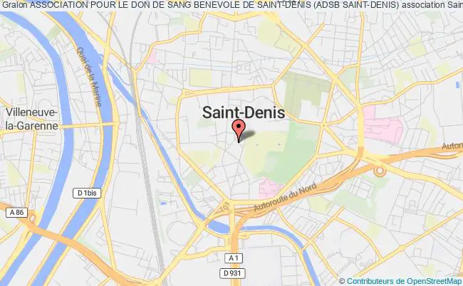 ASSOCIATION POUR LE DON DE SANG BENEVOLE DE SAINT-DENIS (ADSB SAINT-DENIS)