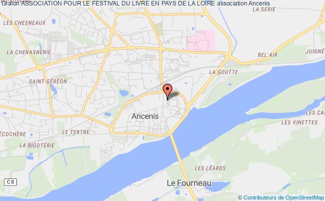 plan association Association Pour Le Festival Du Livre En Pays De La Loire Ancenis-Saint-Géréon
