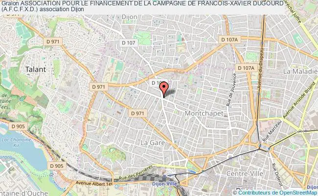 ASSOCIATION POUR LE FINANCEMENT DE LA CAMPAGNE DE FRANCOIS-XAVIER DUGOURD
(A.F.C.F.X.D.)