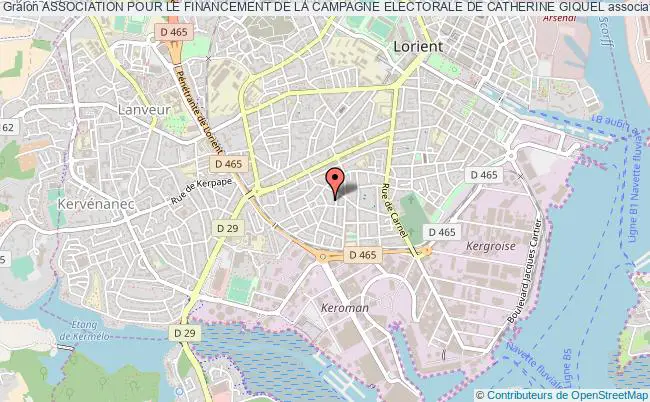 plan association Association Pour Le Financement De La Campagne Electorale De Catherine Giquel Lorient