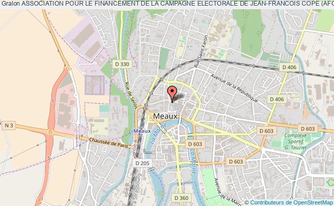 plan association Association Pour Le Financement De La Campagne Electorale De Jean-francois Cope (afce-jfc) Meaux