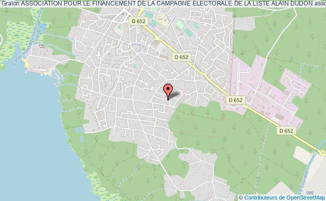ASSOCIATION POUR LE FINANCEMENT DE LA CAMPAGNE ELECTORALE DE LA LISTE ALAIN DUDON