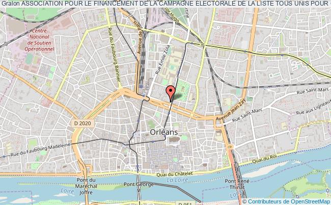 ASSOCIATION POUR LE FINANCEMENT DE LA CAMPAGNE ELECTORALE DE LA LISTE TOUS UNIS POUR ORLEANS AVEC JEAN PIERRE SUEUR MUNICIPALES MARS 2001