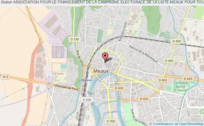 plan association Association Pour Le Financement De La Campagne Electorale De La Lsite Meaux Pour Tous (a.f.c.e.-m.p.t.) Meaux
