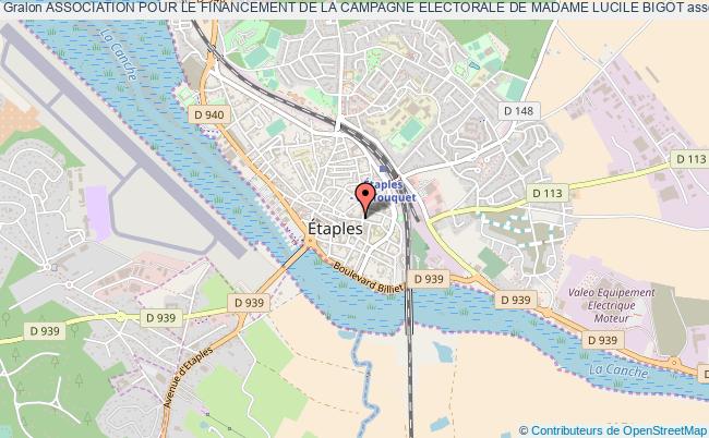ASSOCIATION POUR LE FINANCEMENT DE LA CAMPAGNE ELECTORALE DE MADAME LUCILE BIGOT