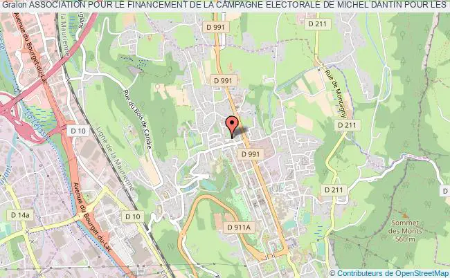 plan association Association Pour Le Financement De La Campagne Electorale De Michel Dantin Pour Les Municipales 2014 - Afmdm2014 Chambéry