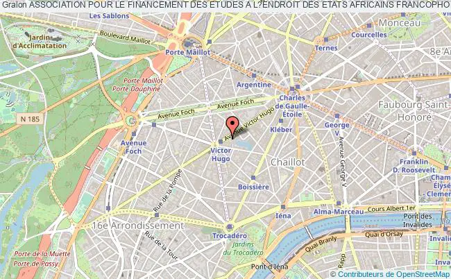 plan association Association Pour Le Financement Des Etudes A L?endroit Des Etats Africains Francophones  (afepaf) Paris
