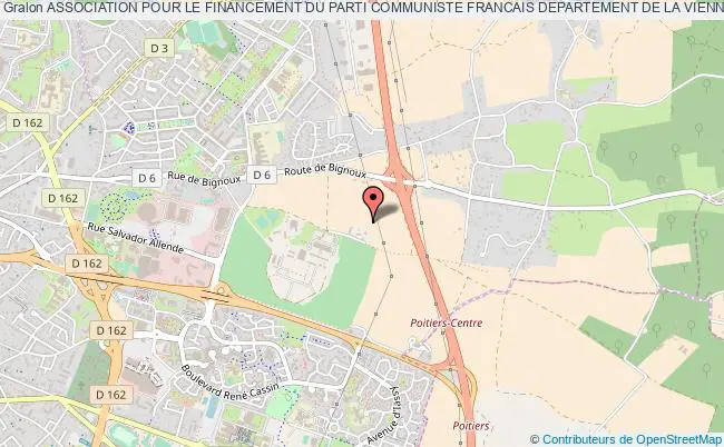 plan association Association Pour Le Financement Du Parti Communiste Francais Departement De La Vienne (adf Pcf 86) Poitiers