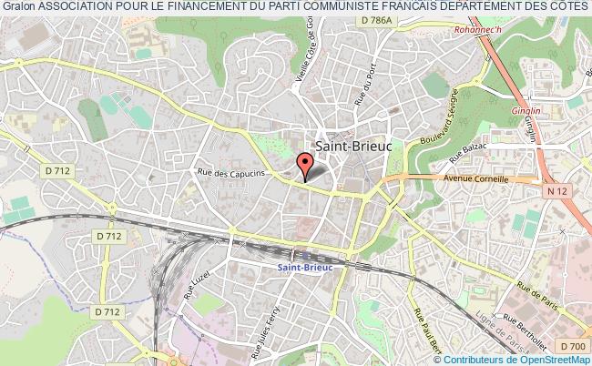 ASSOCIATION POUR LE FINANCEMENT DU PARTI COMMUNISTE FRANCAIS DEPARTEMENT DES CÔTES D'ARMOR (ADF PCF 22)