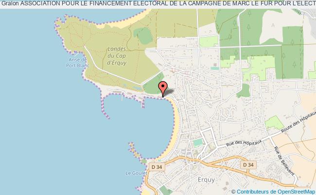 plan association Association Pour Le Financement Electoral De La Campagne De Marc Le Fur Pour L'election Regionale De 2015 Erquy