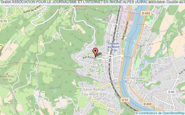 plan association Association Pour Le Journalisme Et L'internet En Rhone-alpes (ajira) Couzon-au-Mont-d'Or