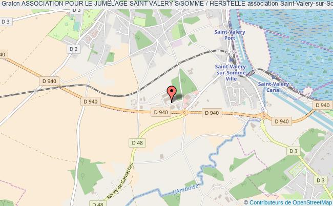 plan association Association Pour Le Jumelage Saint Valery S/somme / Herstelle Saint-Valery-sur-Somme