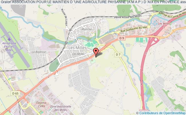 ASSOCIATION POUR LE MAINTIEN D 'UNE AGRICULTURE PAYSANNE (A M A P ) D 'AIX EN PROVENCE