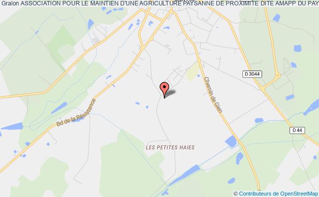 ASSOCIATION POUR LE MAINTIEN D'UNE AGRICULTURE PAYSANNE DE PROXIMITE DITE AMAPP DU PAYS DE LORRIS