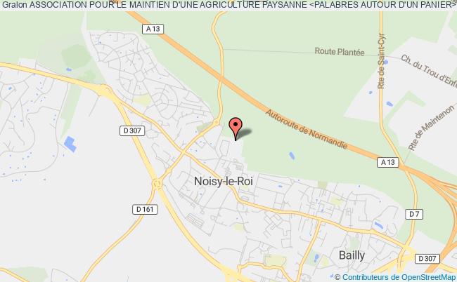 ASSOCIATION POUR LE MAINTIEN D'UNE AGRICULTURE PAYSANNE <PALABRES AUTOUR D'UN PANIER>