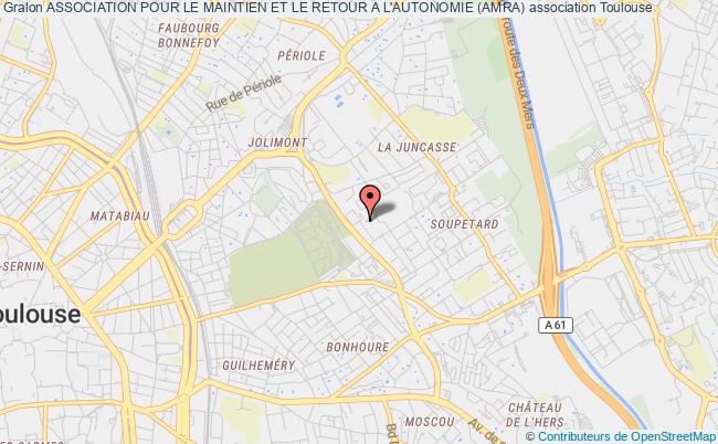 plan association Association Pour Le Maintien Et Le Retour A L'autonomie (amra) Toulouse