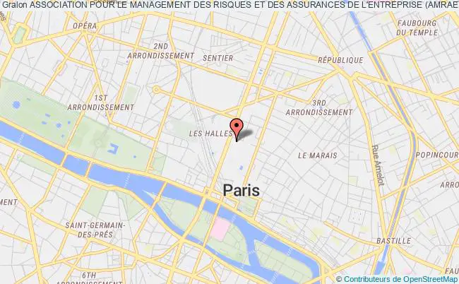 plan association Association Pour Le Management Des Risques Et Des Assurances De L'entreprise (amrae) Paris