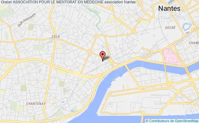 plan association Association Pour Le Mentorat En MÉdecine Nantes