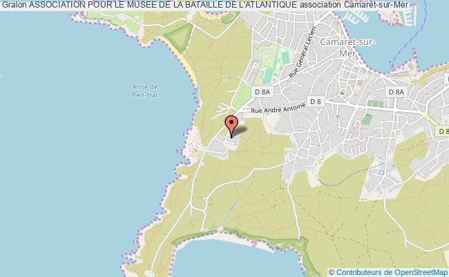 plan association Association Pour Le Musee De La Bataille De L'atlantique Camaret-sur-Mer