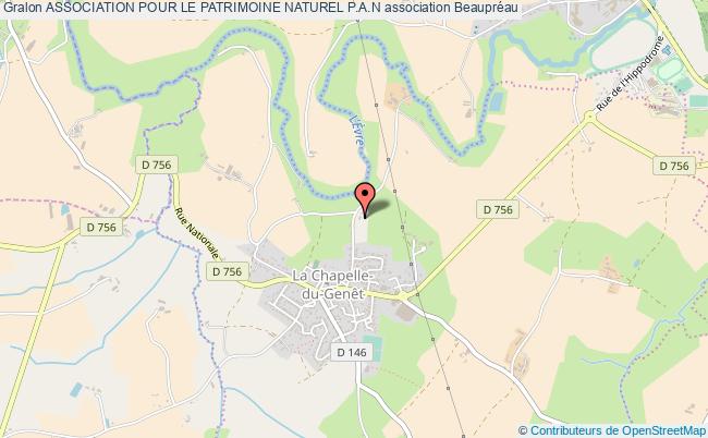 plan association Association Pour Le Patrimoine Naturel P.a.n Le    Pin-en-Mauges