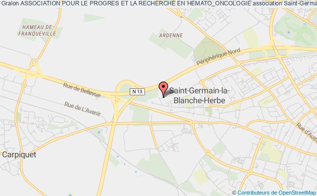 plan association Association Pour Le Progres Et La Recherche En Hemato_oncologie Saint-Germain-la-Blanche-Herbe