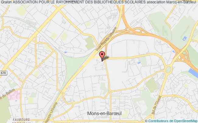 plan association Association Pour Le Rayonnement Des Bibliotheques Scolaires Marcq-en-Baroeul