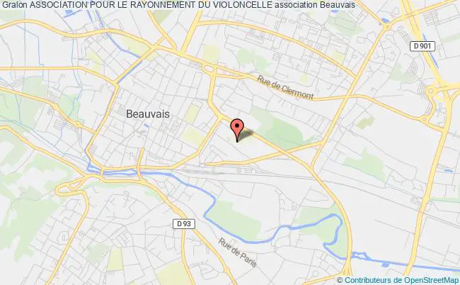 plan association Association Pour Le Rayonnement Du Violoncelle Beauvais
