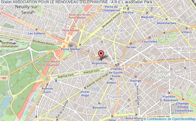 plan association Association Pour Le Renouveau D'elephantine - A.r.e.l Paris