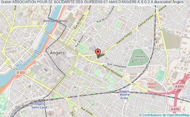 plan association Association Pour Le Solidarite Des Guineens Et Amis D'angers A.s.g.2 A Angers