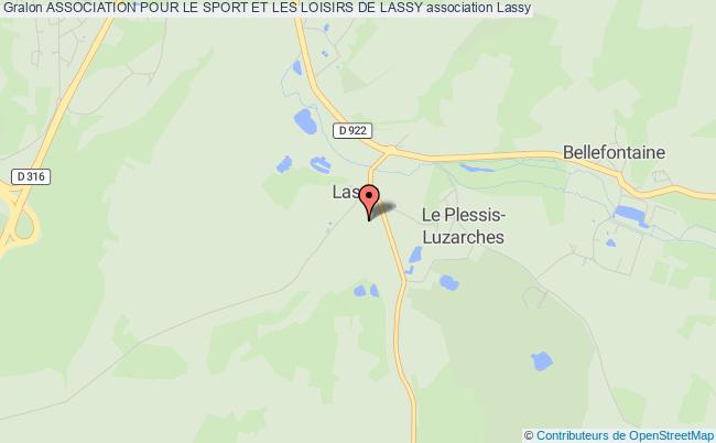 plan association Association Pour Le Sport Et Les Loisirs De Lassy Lassy