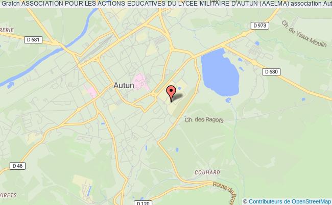 plan association Association Pour Les Actions Educatives Du Lycee Militaire D'autun (aaelma) Autun