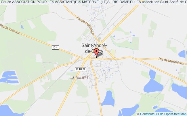 plan association Association Pour Les Assistant(e)s Maternel(le)s : Ris-bamb'elles Saint-André-de-Corcy