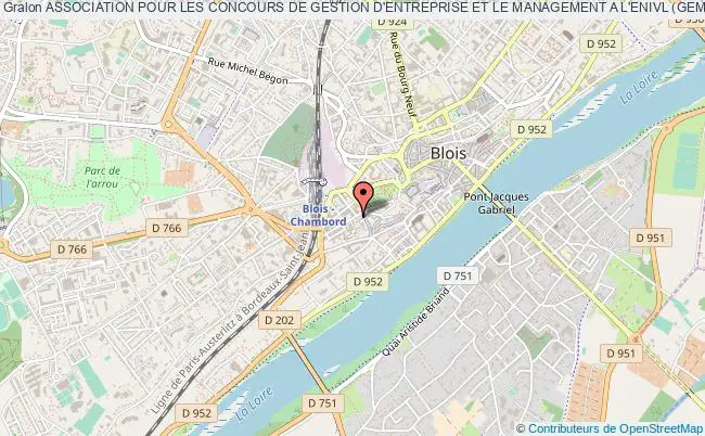 plan association Association Pour Les Concours De Gestion D'entreprise Et Le Management A L'enivl (geme) Blois