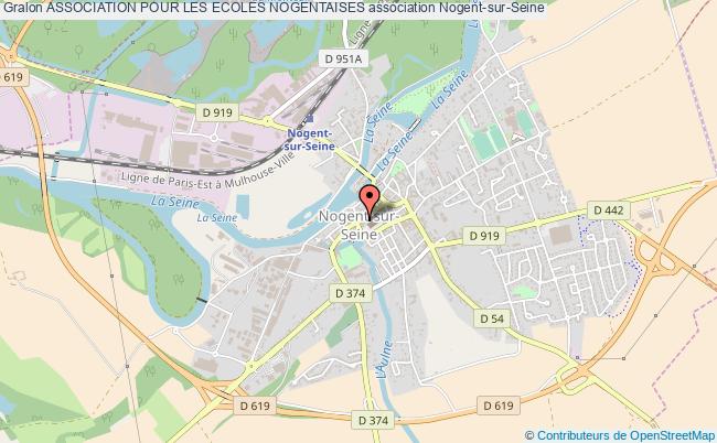 plan association Association Pour Les Ecoles Nogentaises Nogent-sur-Seine