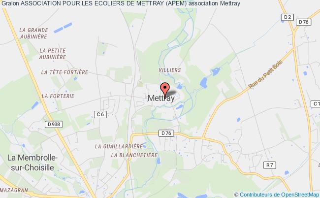 plan association Association Pour Les Ecoliers De Mettray (apem) Mettray