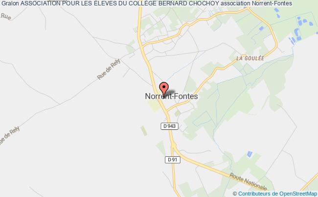 plan association Association Pour Les Éleves Du CollÈge Bernard Chochoy Norrent-Fontes