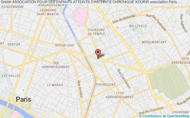 ASSOCIATION POUR LES ENFANTS ATTEINTS D'ARTHRITE CHRONIQUE KOURIR