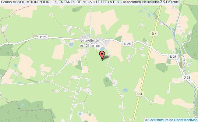 plan association Association Pour Les Enfants De Neuvillette (a.e.n.) Neuvillette-en-Charnie