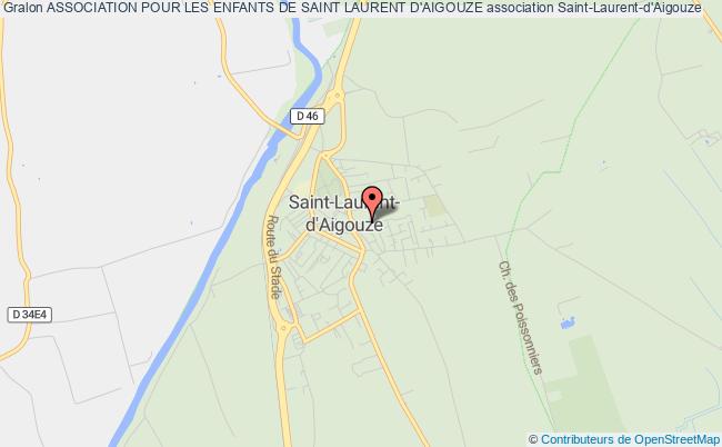 plan association Association Pour Les Enfants De Saint Laurent D'aigouze Saint-Laurent-d'Aigouze