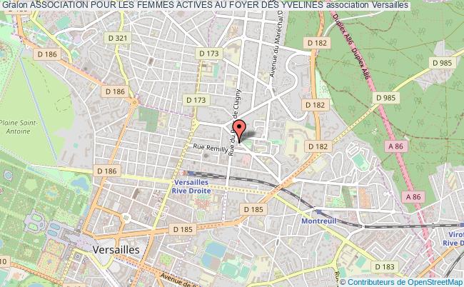 plan association Association Pour Les Femmes Actives Au Foyer Des Yvelines Versailles