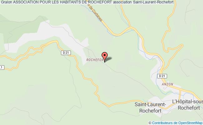 plan association Association Pour Les Habitants De Rochefort Saint-Laurent-Rochefort
