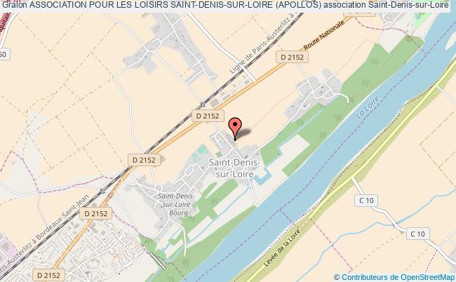 plan association Association Pour Les Loisirs Saint-denis-sur-loire (apollos) Saint-Denis-sur-Loire